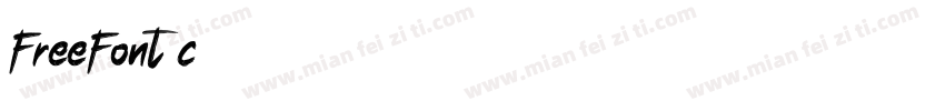 FreeFont c4字体转换